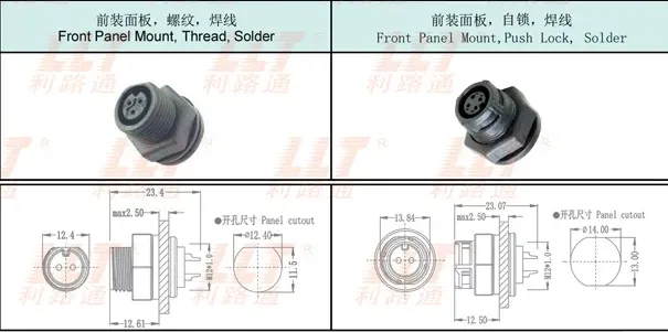Female Panel Mount 1