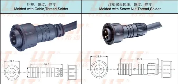 M18 Female-Female Connector